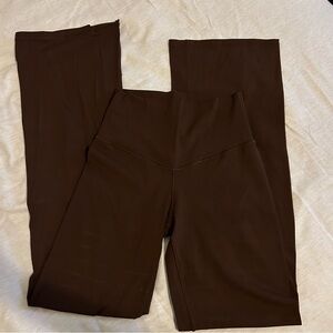 Aerie Chocolate Wide Leg Pants